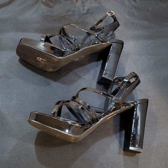BRAND NEW DIBA MULTI-STRAP BLOCK-HEEL ADJUSTABLE BUCKLE PLATFORM SANDAL G1 - Picture 11 of 15